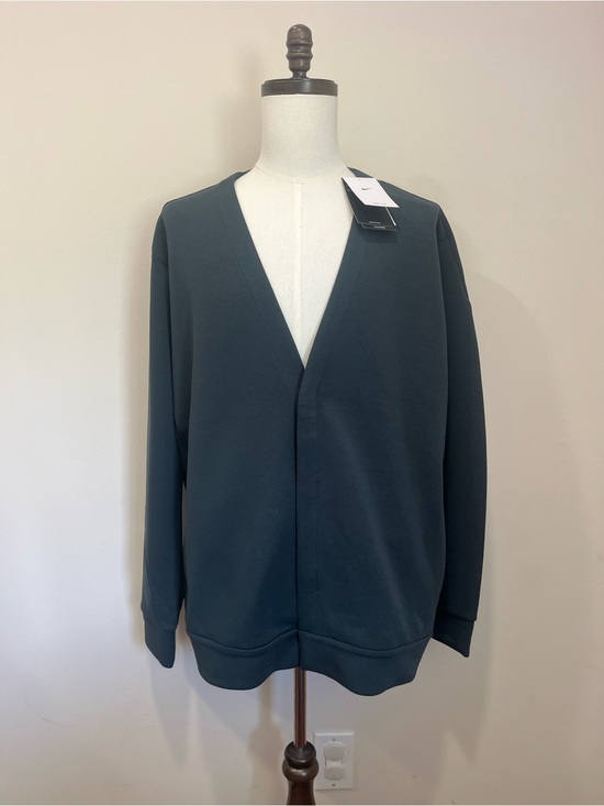Nike Other - NWT $125 Nike 24.7 ImpossiblySoft Men's Cardigan XL-Tall Seaweed Blue Green